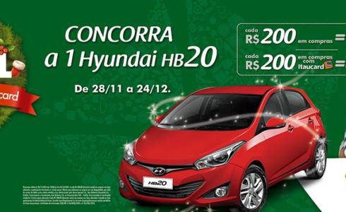 Shopping Plaza Macaé sorteará um Carro Hyundai HB20 na Promoção de Natal